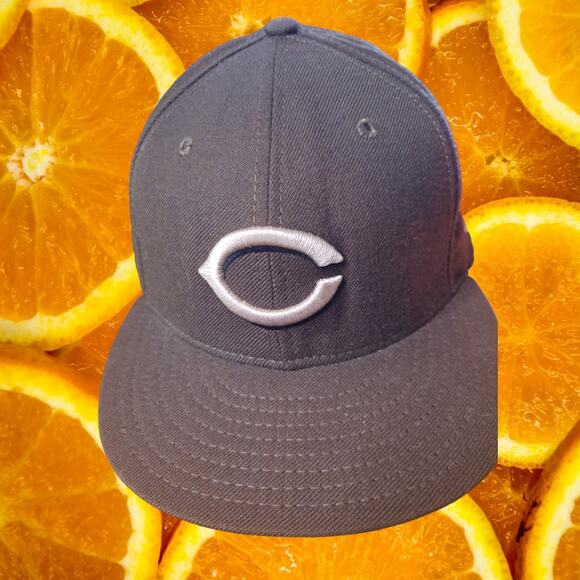 New Era Cincinnati Reds Fitted‎ Baseball Hat Cap Size 7 3/4 - Picture 1 of 7